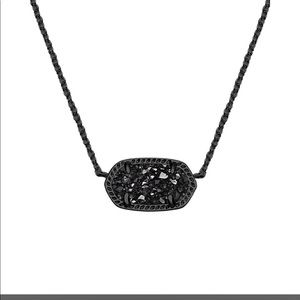 Kendra Scott Black Drusy